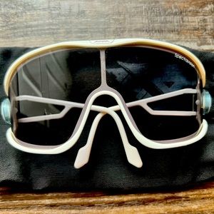 Vintage Alpina Sunglasses White 80s Very Rare! Like Brand new!!!!!